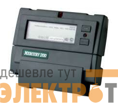 Счетчик Меркурий 200.04 1ф 5-60А класс точн. 1.0 многотариф. CAN PLC-I ЖКИ Моск. вр. Инкотекс М0000051757