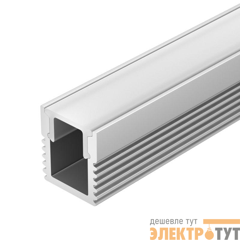 Профиль SL-MINI-8-2000 ANOD+OPAL L2000 с экраном алюм. Arlight 036832