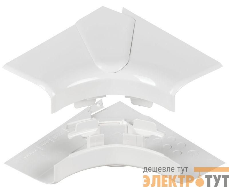 Угол для кабель-канала внутр. изменяемый 80-100град. для DLP 105х50 бел. ИЭК Leg 010605