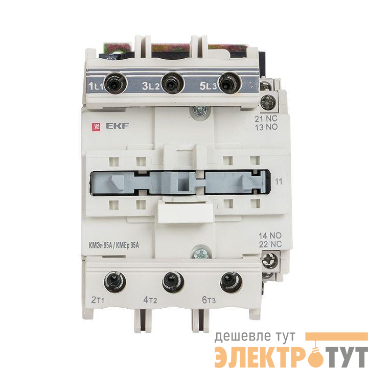 Контактор малогабаритный КМЭп 95А 24В DC 1NO 1NC PROxima EKF ctr-s-95-24-nc-p