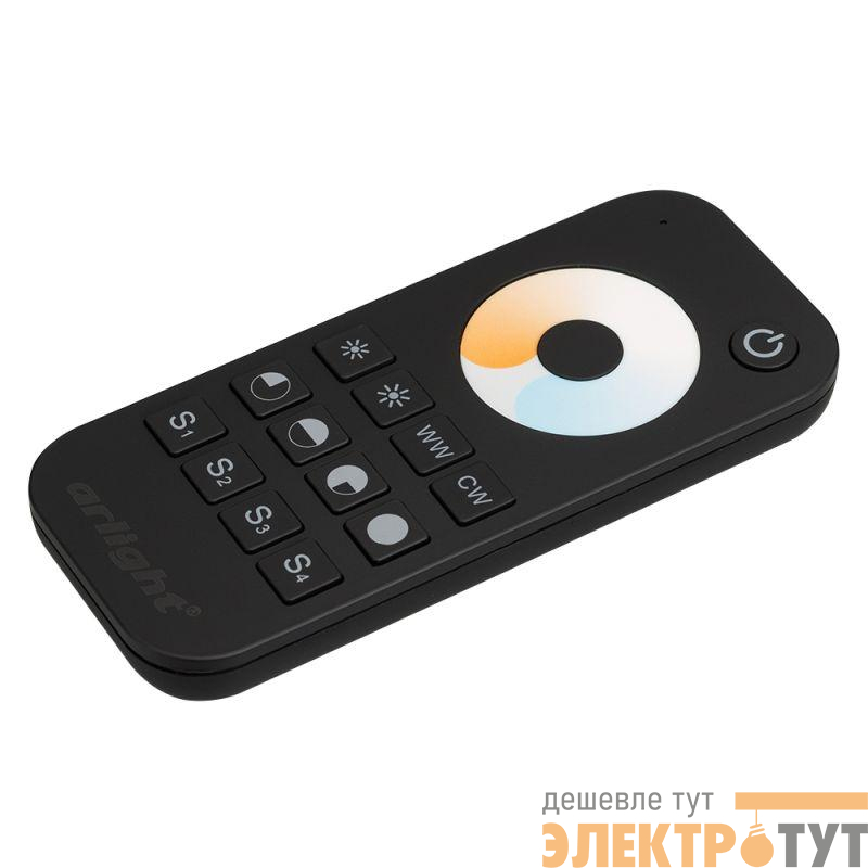 Пульт SMART-R34-MIX Black (1 зона 2.4G) (IP20 пластик) Arlight 025032
