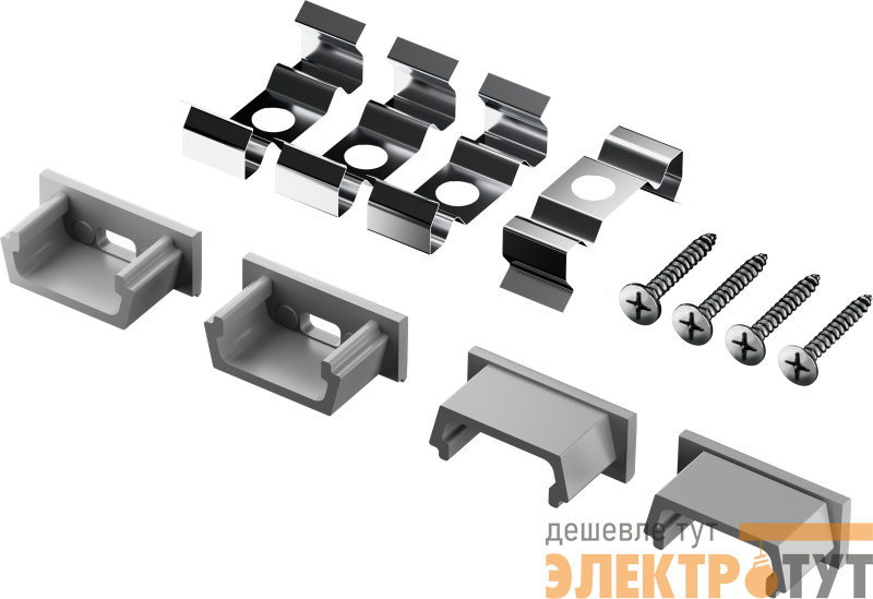 Комплект клипс 91 944 ИМПСЛ-01 (4 крепежные клипсы с заглушками) для ИПСЛ-01 Innolux 91944