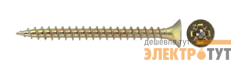 Саморез ШУж 3.5х45 потайная головка (уп.9шт) Tech-Krep/Zitar 102485