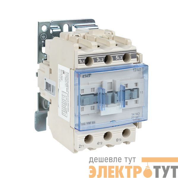 Контактор КМЭ-3 65А кат. 400В AC 1НО+1НЗ EKF ctr-s-65-380