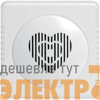 Звонок проводной Сюрприз 12 мелодий с питанием от батареек с кнопкой и проводом 2AAх1.5В 80-90дБА бел. МОНОМАХ СР-02Б