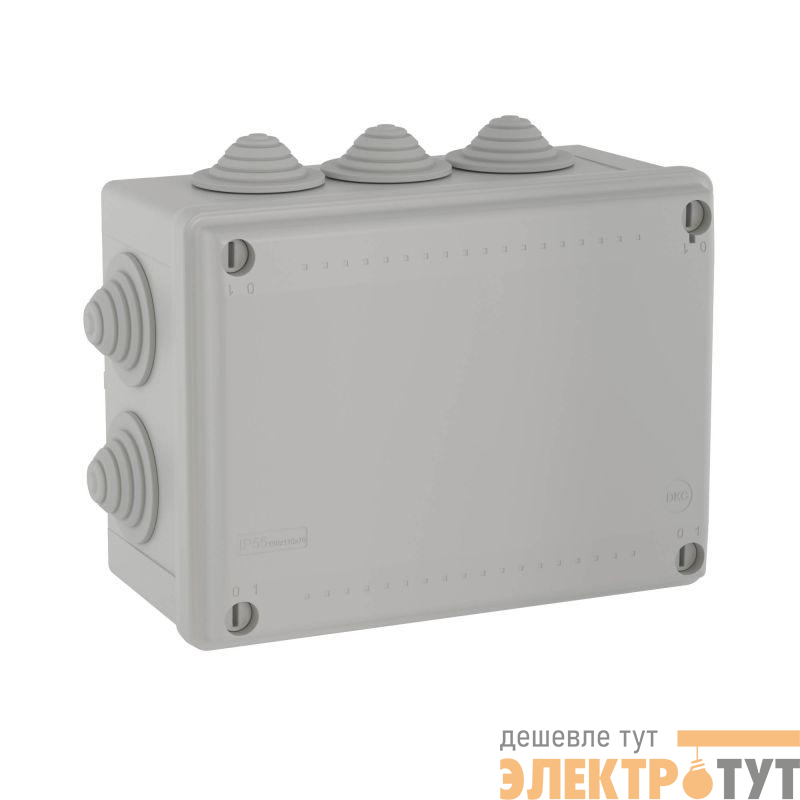 Коробка распределительная ОП 150х110х70мм IP55 10 каб. ввод DKC 54000