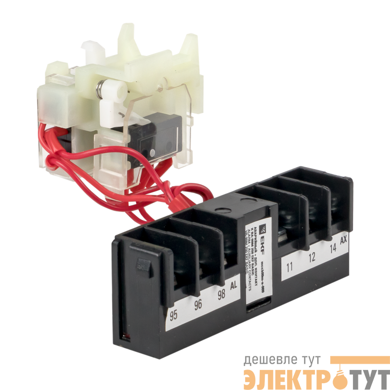 Контакт дополнительный + аварийный ВА-99М 400 EKF mccb99m-400-alax