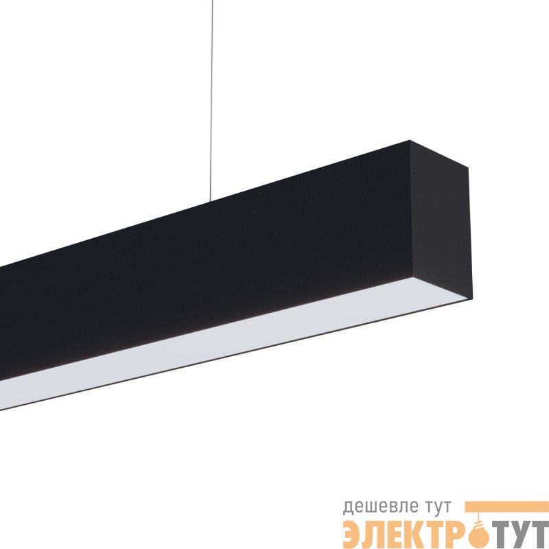 Светильник SP-LINE-HANG-6085-L1495-55W Warm3000 RAL9005 120 deg 230В 55Вт 3000К IP33 метал. Arlight 051978