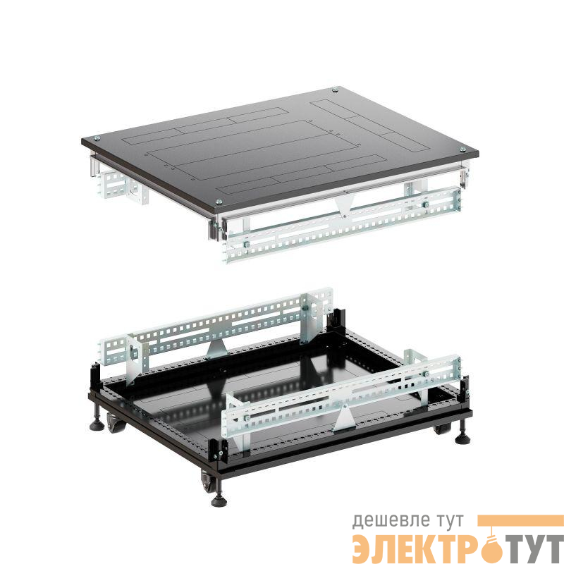 Крыша основание преперфорированные IT-CQE 800х1200 RAL9005 DKC RBIT812F