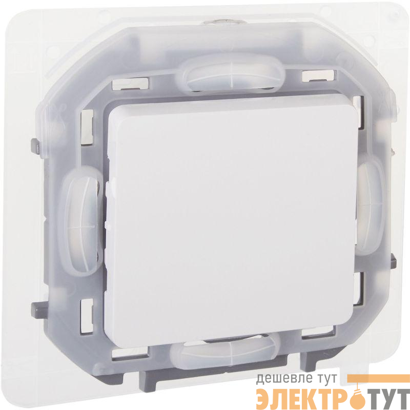 Переключатель 1-кл. Inspiria 10А IP44 250В 10AX механизм бел. IEK 673670