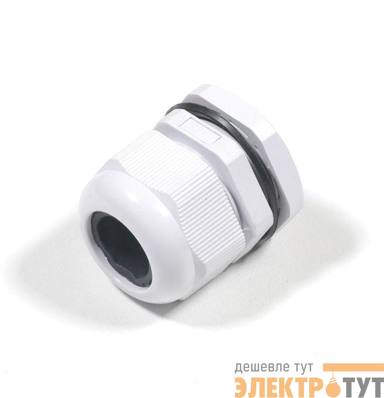 Сальник PG25 d15-21мм IP68 пластик. сер. ГОФРОМАТИК zeta30886