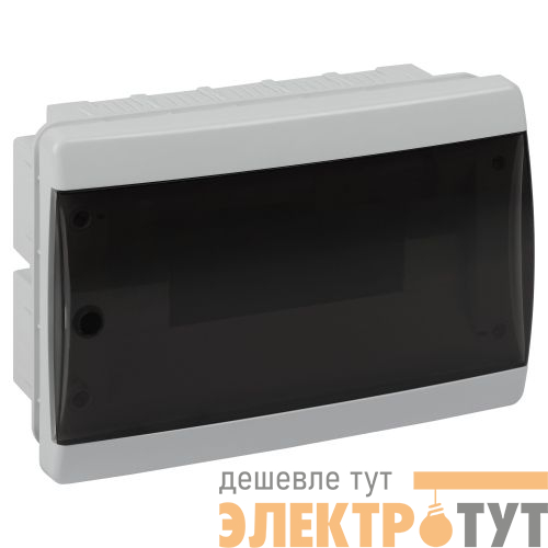 Корпус встраиваемый COMFORT ЩРВ-П-12 IP40 пластик. прозр. крышка бел. bf12cw Эра Б0067234