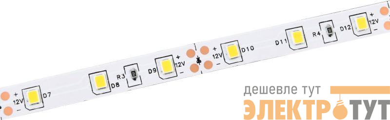 Лента светодиодная LED LSR-2835WW60-4.8-IP20-12В (уп.3м) IEK LSR1-1-060-20-3-03