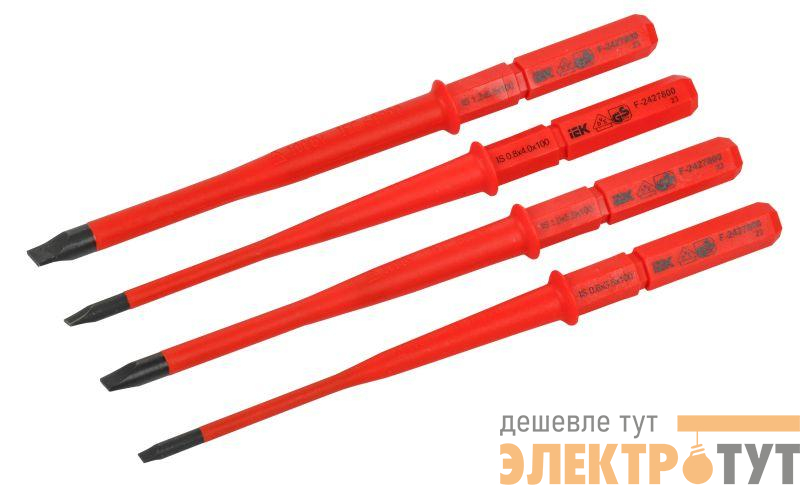 Набор диэлектрических жал SLIM SL 4шт ARMA2L 5 IEK A2L5-SH21D-BI-1-T2-104