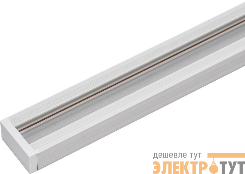 Шинопровод L1000 PTR P 1M-WH пластик бел. JazzWay 5051973