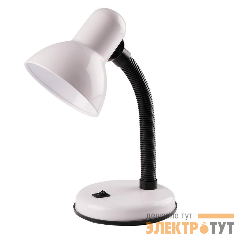 Светильник настольный TBL-05 1х40Вт Е27 (подставка: гибкая стойка) IP20 бел. ФАZА 5059504
