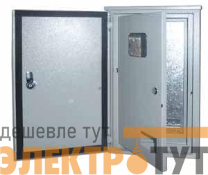 Корпус метал. учетный навес. 520х310х150 3-фазн. 9мод. SchE 30411DEK
