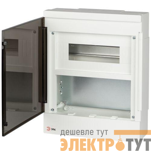 Щит распределительный со слаботочным отсеком MultiBox bs-12s навесной пластиковый 12 модулей IP41 Эра Б0059314