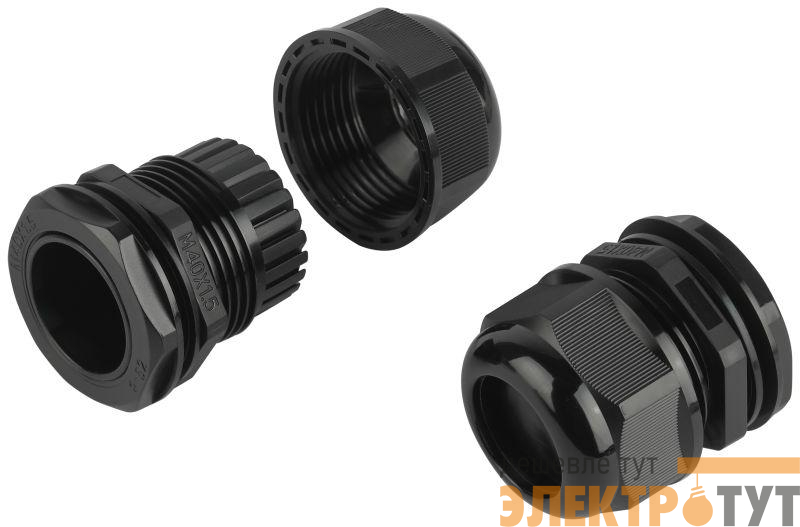Ввод кабельный (сальник) MG 40 d24-32мм (d отверст. 40мм ) IP68 (уп.10шт) Эра Б0065180