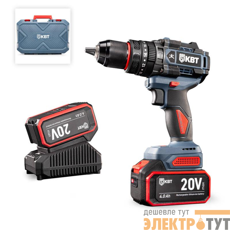 Дрель-шуруповерт DB-20-160 ПРОФИ КВТ 104531