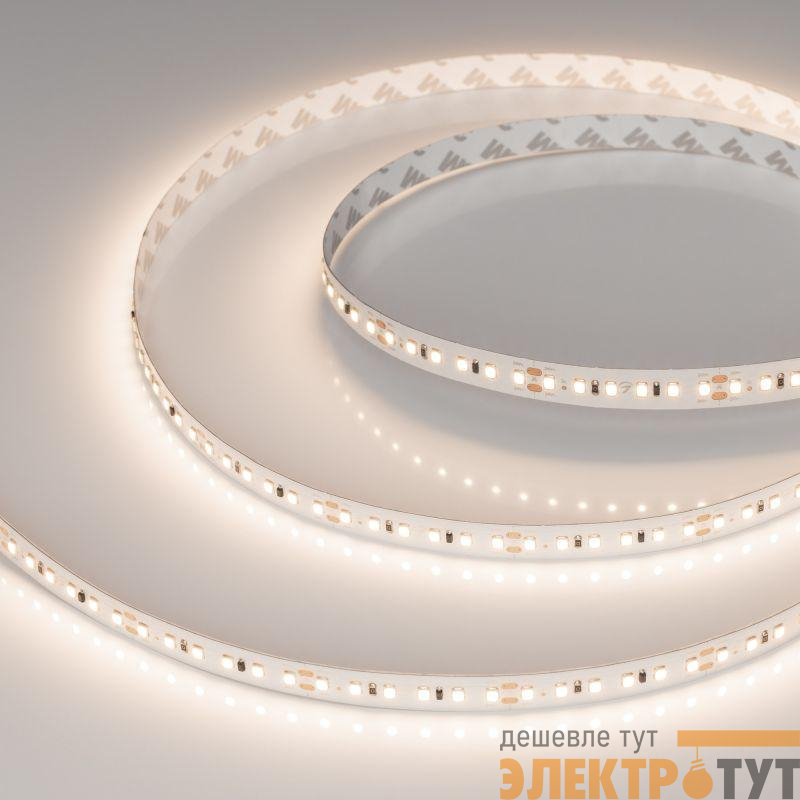 Лента светодиодная IC-A120-12mm 24V Warm 3500К 9.6Вт/м IP20 2835 (уп.20м) Arlight 028630(2)