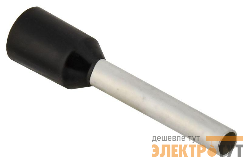 Наконечник НШВИ 1.5-12 черн. (уп.100шт) IEK UGN11-D15-012-100