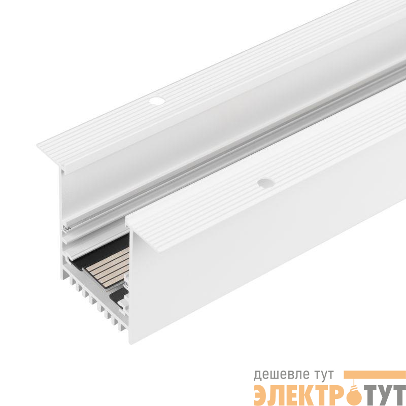 Трек встраиваемый MAG-TRACK-4560-F-3040 (WH 5LN) IP20 металл Arlight 046843