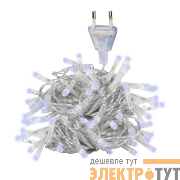 Гирлянда AC-G01-120W 120LED 12.8м 8реж. 220В бел. ФАZА 5047679
