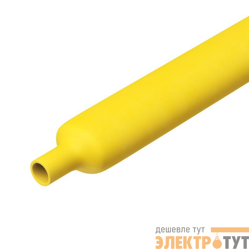Трубка термоусаживаемая безгалогеновая 12.7/6.4мм желт. DKC TN2PC201127Y