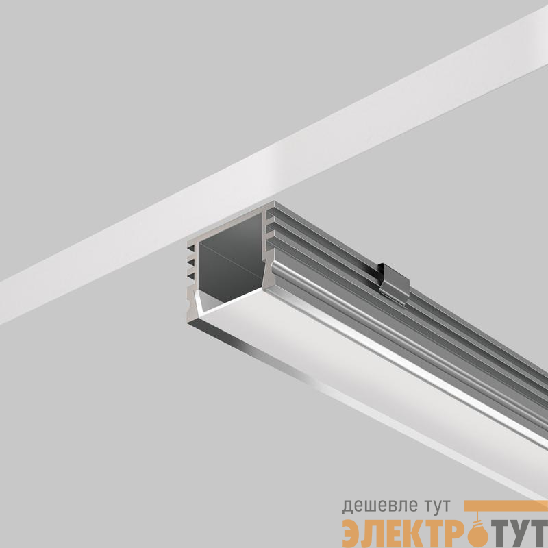 Профиль накладной 16х12 алюм. Maytoni ALM005S-2M