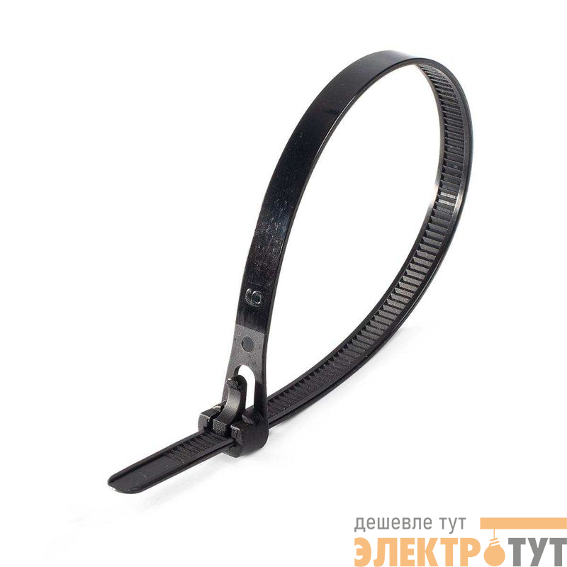 Хомут кабельный КСР 7.5х200 нейл. черн. (уп.100шт) Fortisflex 63284