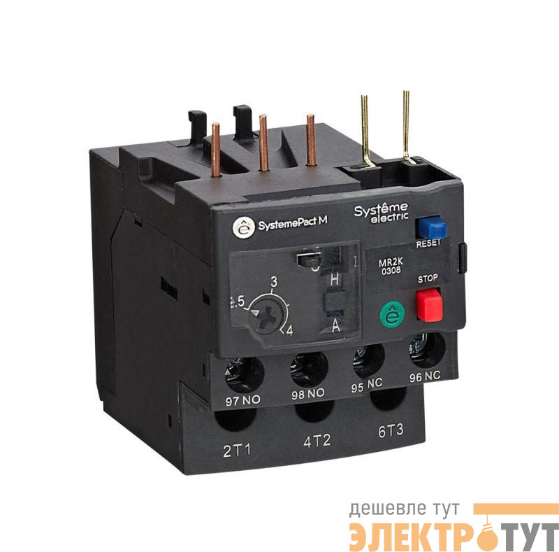 Реле перегрузки тепловое MR2K 1-1.6А SE MR2K0306