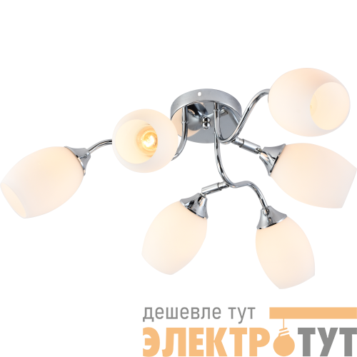 Люстра Hollie 3135-306 6хE27 60Вт модерн Rivoli Б0055379