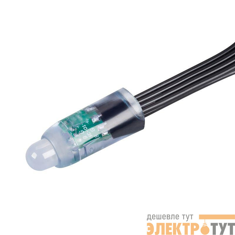 Модуль герметичный ARL-UVR-D12 5В RGB (0.3Вт IP67 90 deg) пластик (уп.500шт) Arlight 042970