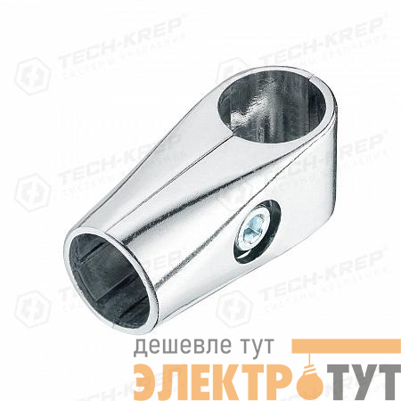 Соединитель двух труб Т-образно хром (уп.1шт) Tech-Krep/Zitar 127449