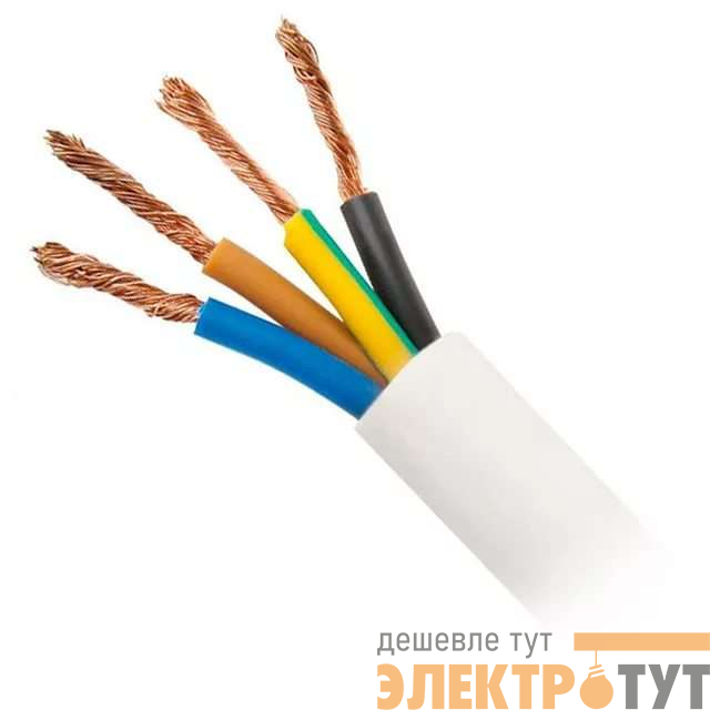 Провод ПВС 4х1.5 380В Б (бухта) (м) Альгиз К ФР-00000446