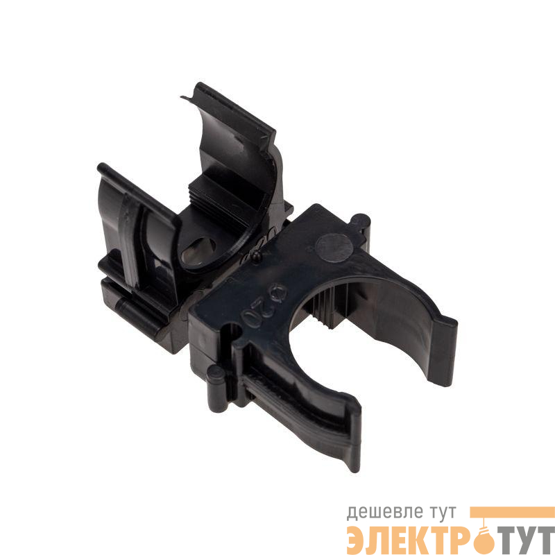 Держатель для труб (клипса) d20мм для монтажного пистолета черн. Rexant 28-0420-2