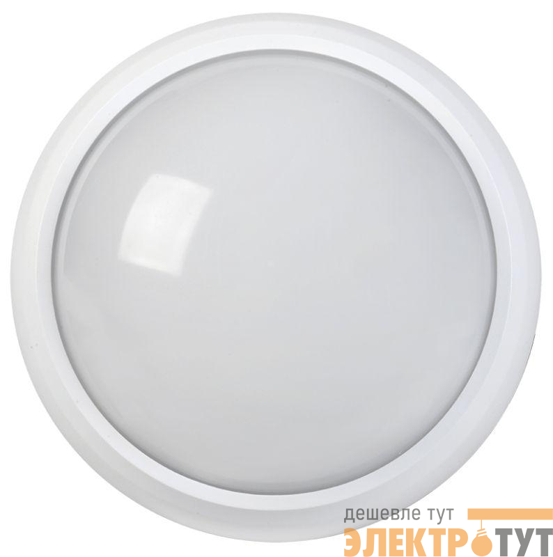Светильник светодиодный ДПО 5030 12Вт 4000К IP65 круг бел. IEK LDPO0-5030-12-4000-K01