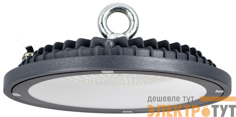 Светильник светодиодный ДСП 4022 100Вт 6500К IP65 для высоких пролетов IEK LT-DSP0-4022-100-65-K02