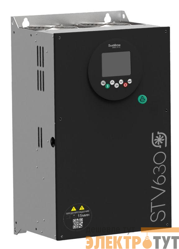 Преобразователь частоты STV630 37кВт 400В ЭМС С3 + LED панель оператора SE STV630D37N4-LED