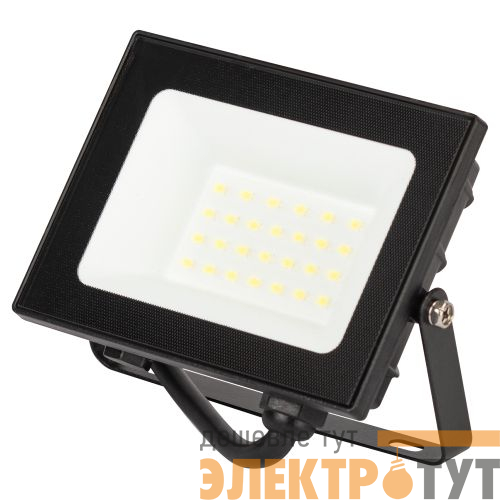 Прожектор светодиодный LPR-062-0-65K-020 20Вт IP65 6500К 2000лм призма Проектный Эра Б0064648