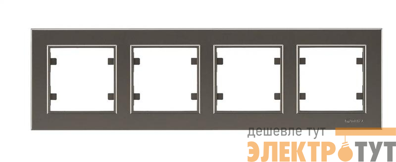 Рамка 4-м Karea горизонт. зел. Makel 56052704