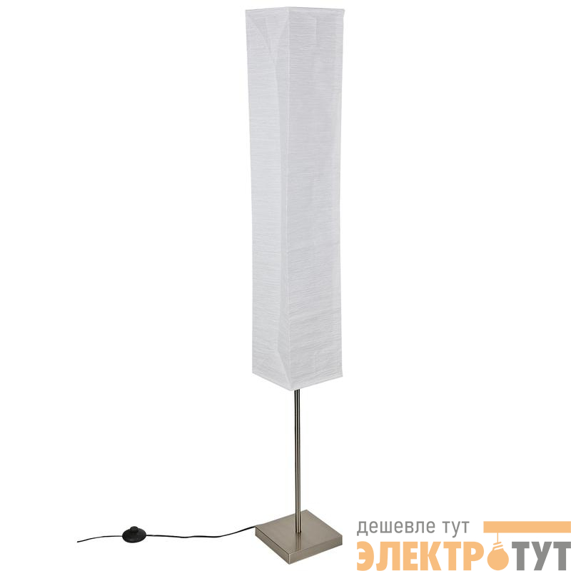 Торшер напольный UML-T400 2хE27 WHITE под две лампы Е27 2х60Вт механический выкл. бел. ТМ Uniel UL-00010191