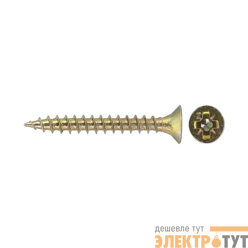 Саморез ШУж 3.5х30 потайная головка (уп.20шт) Tech-Krep/Zitar 102482