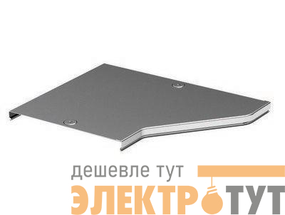 Крышка для переходника RRD правосторонний 500/200 гор. оцинк DKC 38316HDZ