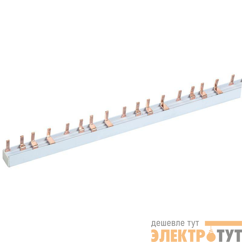 Шина соединительная типа PIN штырь 4Р 100А 1м Rexant 11-2246