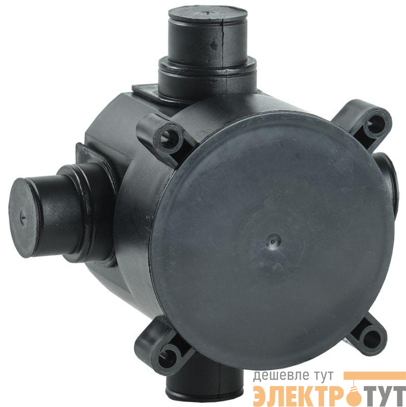 Коробка установочная d70х72мм для монолит. строител. черн. IEK UKM12-070-072-000-O-K02