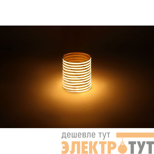 Лента светодиодная LRCOB-352-8 12Вт/м 24В 2700К 8мм 5м бел. Эра Б0053962
