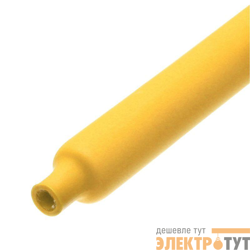 Трубка термоусадочная клеевая ТТК(3:1)-40/13 желт. (уп.10м) КВТ 102419