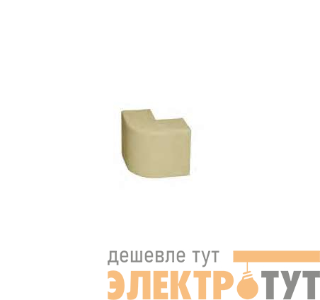 Угол для кабель-канала РКК внешний 25х16 беж. Ruvinil УВШ-25х16-27М